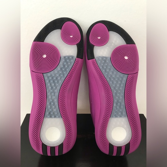 Size 9 Mens Adidas Harden Volume Vol 8 Basketball Shoes Purple Fuchsia IG6647 - Picture 6 of 7